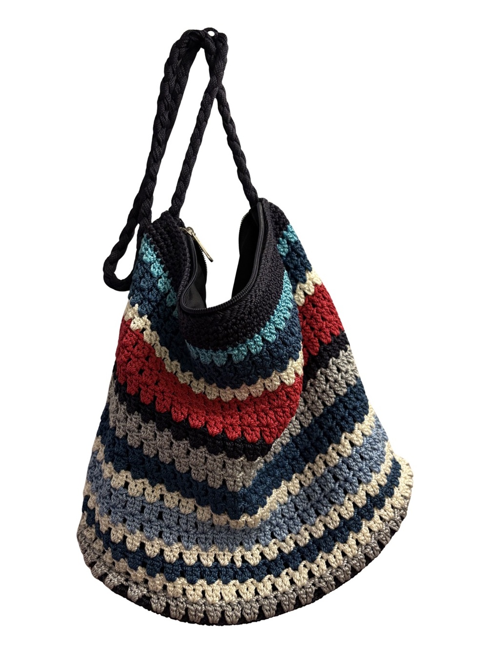 The Sak - Striped Crochet Purse